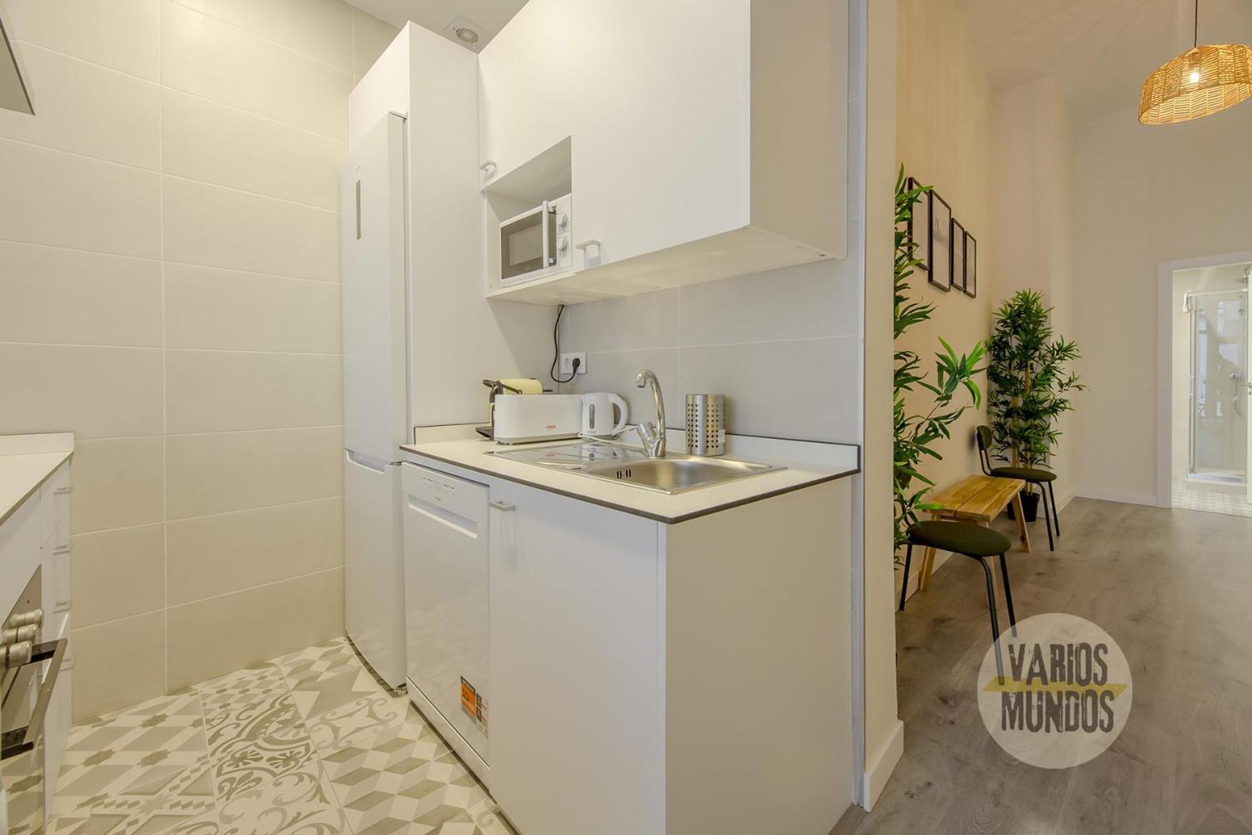 Central&Modern Apt 4Hab Para 9P En La Latina Madrid Exteriör bild