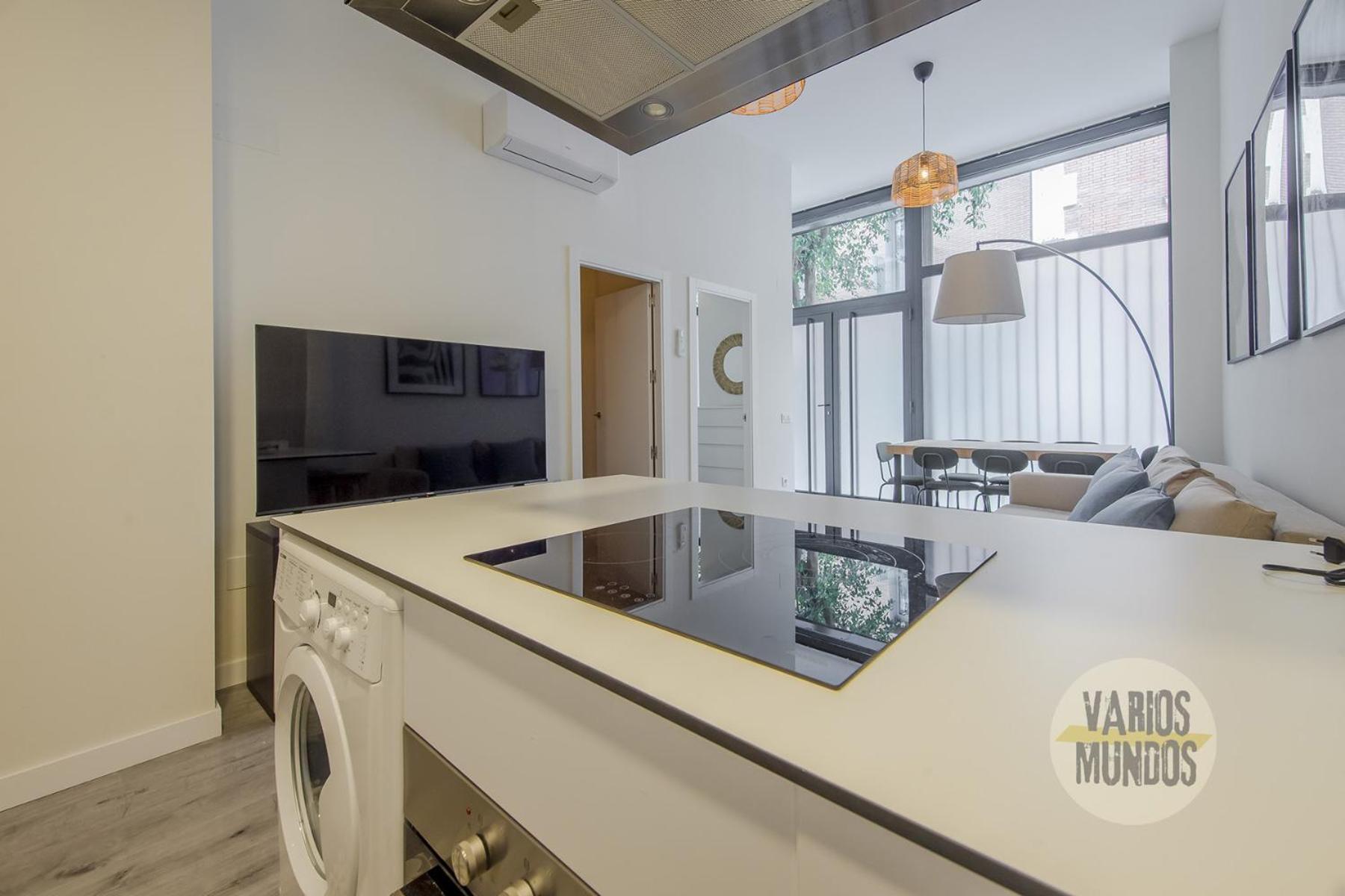 Central&Modern Apt 4Hab Para 9P En La Latina Madrid Exteriör bild
