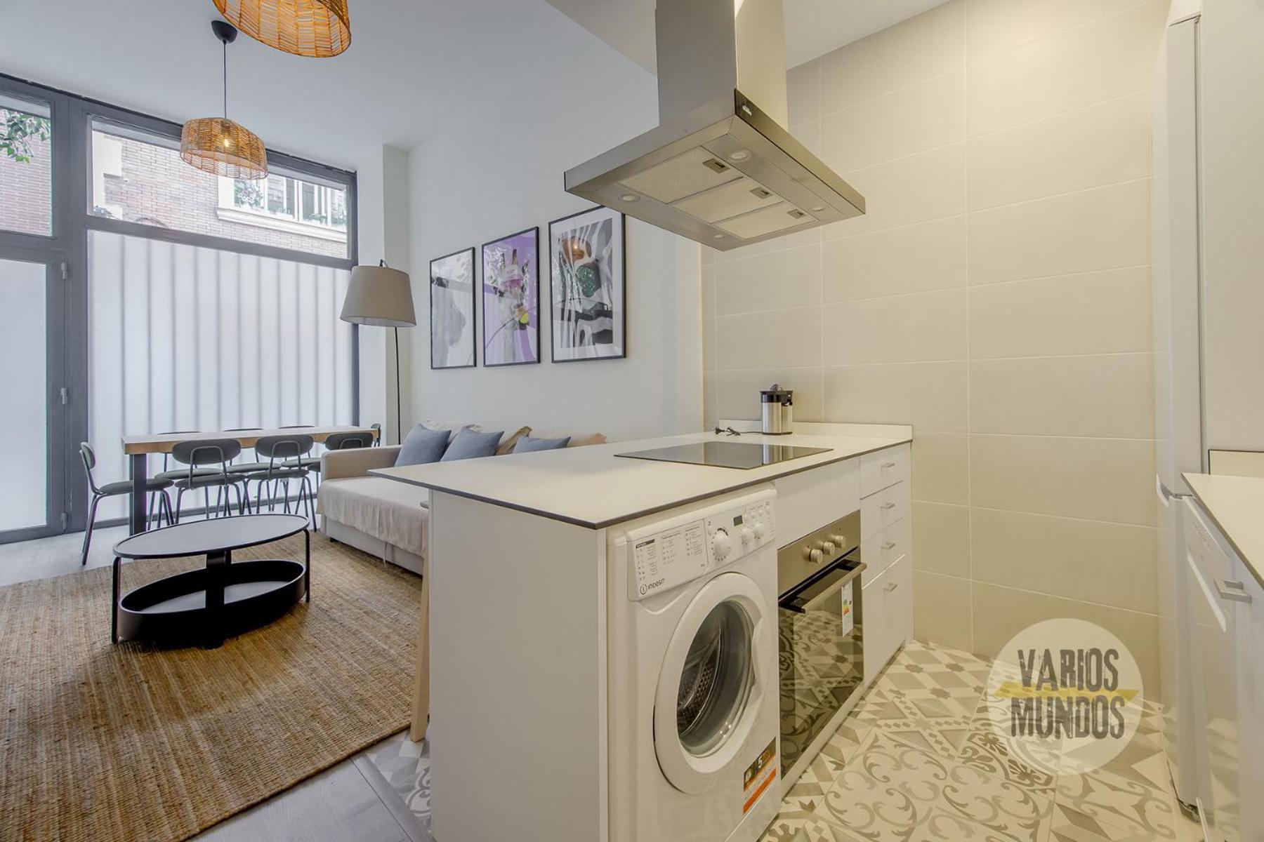 Central&Modern Apt 4Hab Para 9P En La Latina Madrid Exteriör bild