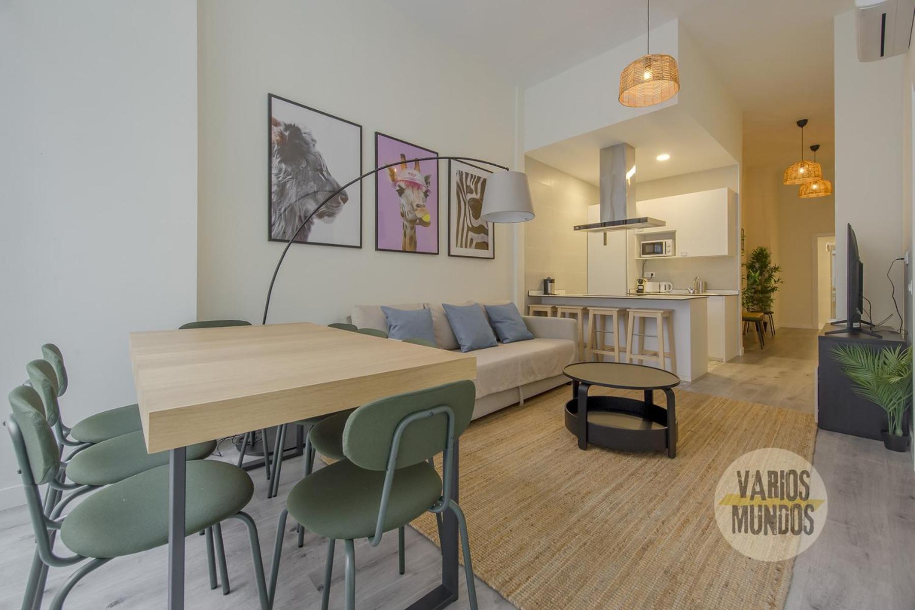 Central&Modern Apt 4Hab Para 9P En La Latina Madrid Exteriör bild